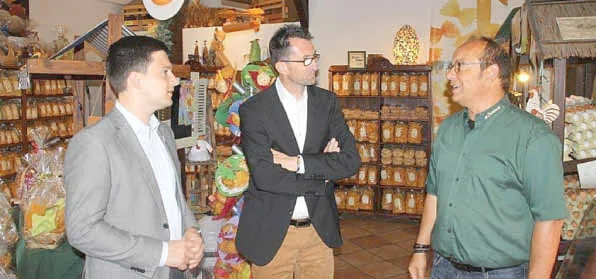 Im Naturschutzgebiet „Eulenmühle“ informierte Thorsten Heinrich vom Umwelt - und