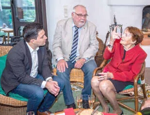 Gespräch und Gratulation zum 95. Geburtstag