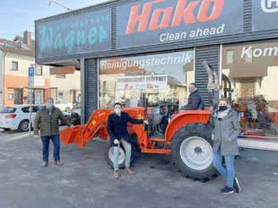 Neuer Traktor für den Wildpark
