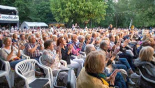 Gute Stimmung beim Parkbad OpenAir 2019