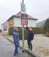 Zu schnell oder die richtige Geschwindigkeit: Das neue Geschwindigkeitsdisplay in Werbeln Ludweilerstraße