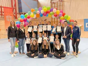 Das Team des TV Schaffhausen (Jahrgang 16/17)