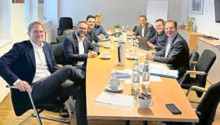 Treffen mit dem Leiter Energiepolitik der Iqony GmbH, Dr. Hans Wolf