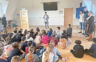 Begeisterte Kinderaugen in Wadgassen