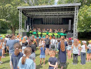 Die Läuferinnen und Läufer aus dem Team der Gemeinde Wadgassen