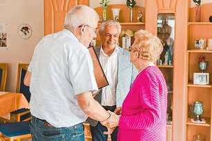 Gratulation an Paula Stahl zum 95. Geburtstag